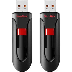 SanDisk Cruzer Glide USB Flash Drive 64GB (2-Pack)