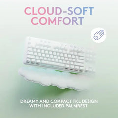 Logitech G G715 LIGHTSPEED Wireless Mechanical Gaming Keyboard - White