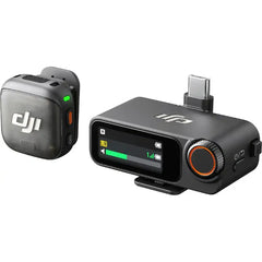 DJI Mic 3 Wireless Microphone (1 TX + 1 RX) Set for Vlogging, Podcasting & Video Production