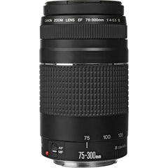 Canon EF 75-300MM F/4-5.6 lll Camera Lens - Black