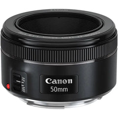 عدسة كاميرا Canon EF 50mm f/1.8 STM – أسود