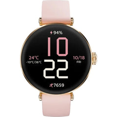 Kieslect Pura Lady Smart Watch Bluetooth Calling, AMOLED Display, Fitness & Health Tracker