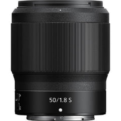 NIKKOR Z 50mm f/1.8 S Standard Prime Lens for Nikon Z Cameras - Black