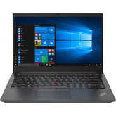 لاب توب لينوفو ThinkPad E14 Gen 2 مستعمل، معالج Intel Core i5-1135G7 من الجيل الحادي عشر، ذاكرة وصول عشوائي DDR4 سعة 8 جيجابايت، قرص SSD سعة 256 جيجابايت - أسود