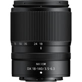 Nikon NIKKOR Z DX 18–140mm f/3.5–6.3 VR Lens