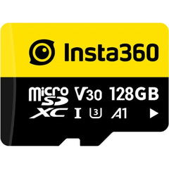 Insta360 MicroSDXC UHS-I Memory Card 128GB – Fast Performance for Seamless Capture & Storage