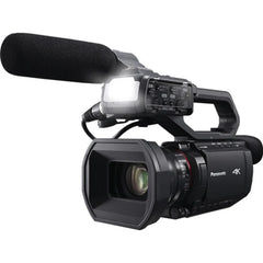 Panasonic 4k Pro Camcorder With 24x Zoom Camcorder – Black