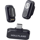 Hollyland Lark A1 Mini Duo Wireless USB-C Lavalier Mic System