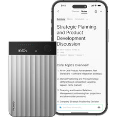 Plaud Note Pro AI Voice Recorder 64GB with Black Magnetic Case