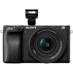 Sony Alpha A6400 Mirrorless Camera with 16–50mm Lens