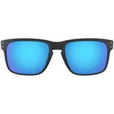Oakley Holbrook Prizm Sapphire Polarized Square Men's Sunglasses - Matte Black