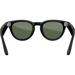نظارة شمسية Rayban Meta Skyler Headliner لامعة - أسود/G15 أخضر