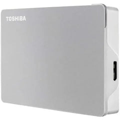 Toshiba Canvio Flex Portable External Hard Drive 4TB – Silver