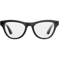 Ray-Ban Meta Skyler Smart Sunglasses with Meta Ai, Audio, Photo, Video Compatibility – Shiny Black / Transitions Amethyst