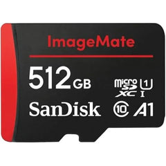 SanDisk ImageMate A1 U1 MicroSDXC Memory Card with Adapter - Black