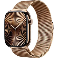 Apple Watch Series 10 46MM (GPS+Cellular) Gold Titanium/Gold Milanese