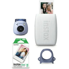 Fujifilm Instax PAL Digital Camera and Mini Link 3 Printer Bundle - Blue