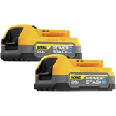 DEWALT 20V MAX POWERSTACK Compact Battery 2 Pack (DCBP034-2)