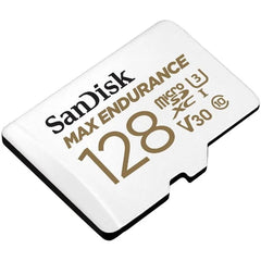 SanDisk MAX Endurance MicroSD Memory Card with Adapter, up to 100MB/s 128GB