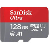 SanDisk Ultra Plus microSD Memory Card 128GB, 100MB/s, Includes SD Adapter