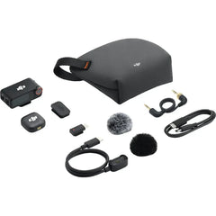 DJI Mic 3 Wireless Microphone (1 TX + 1 RX) Set for Vlogging, Podcasting & Video Production