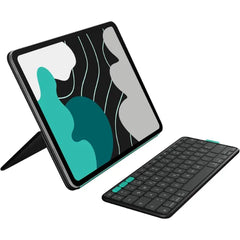 Logitech Flip Folio Keyboard Case for iPad Pro 13" (M4) & iPad Air 13" (M2/M3) – Midnight Black