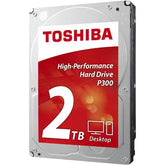 Toshiba 3.5" P300 7200 RPM 64MB Cache SATA 6.0Gb/s Internal Hard Drive 2TB