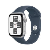Used Apple SE (2nd Gen) 44MM GPS Smart Watch Aluminum Case with Sport Band – Storm Blue