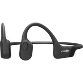 سماعات رأس Aftershokz Aeropex اللاسلكية للتوصيل العظمي (AS800CB) باللون الأسود الكوني