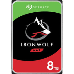 Seagate Iron-Wolf NAS Internal Hard Drive – 3.5'' SATA III, 7200 RPM