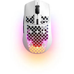 SteelSeries Aerox 3 Wireless Gaming Mouse (2022, Edition) – Ultra Lightweight - Snow