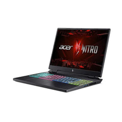 كمبيوتر محمول للألعاب Acer Nitro 16، معالج AMD Ryzen 5 7640HS، ذاكرة وصول عشوائي 8 جيجابايت، سعة تخزين 512 جيجابايت SSD، PCIe Gen 4 - أسود أوبسيديان