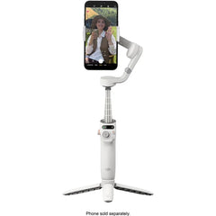 مثبت ثلاثي المحاور للهواتف الذكية DJI OSMO Mobile 6 - رمادي بلاتيني