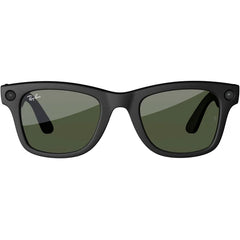 Ray-Ban Meta Wayfarer Smart Sunglasses G15 Matte Black – Transitions Green