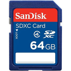 SanDisk SDXC Class 4 Memory Card 64GB