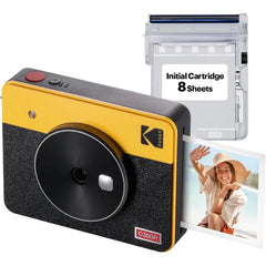 Kodak Mini Shot 3 Combo Retro Camera and Photo Printer – Yellow
