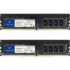 Timetec 32GB KIT (2x16GB) DDR4 2666MHz (PC4-2666V) PC4-21300 UDIMM Desktop RAM –CL19 DIMM Memory