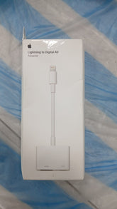 محول Apple Lightning Digital AV مستعمل - أبيض