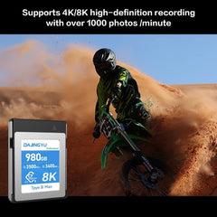 DAJINGYU 980GB CFexpress Type B Card – 3500MB/s Ultra Fast Memory Card