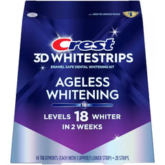 Crest 3D Whitestrips Dental Whitening Kit 14 Treatments