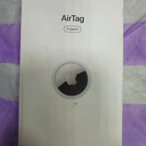 حزمة Apple AirTag 4 مستعملة - فضي
