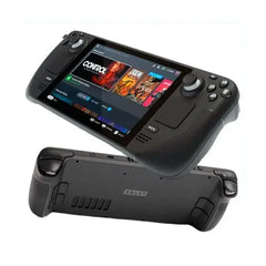 Used Valve Steam Deck LCD Handheld Gaming Console with Adapter 512GB – Black