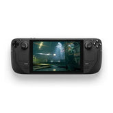Used Valve Steam Deck LCD Handheld Gaming Console with Adapter 512GB – Black