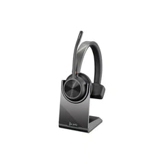 HP Poly Voyager 4310 UC Wireless Monaural Headset + BT700 USB-A Adapter & Charging Stand