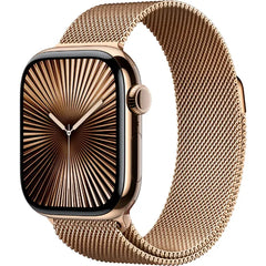 Apple Series 10 42MM (GPS + Cellular) Smart Watch Titanium Case with Milanese Loop