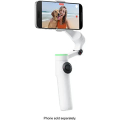 Insta360 Flow2 Pro Gimbal Stabilizer for Smartphones with Built-in Selfie Stick and Tripod - White