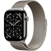 Apple Watch Series 11 (46mm) Cellular Smart Watch – Natural Titanium Case/Natural Milanese Loop