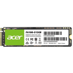 Acer SSD FA100 M.2 PCIe Gen3 X 4 Internal 512GB Price in Dubai