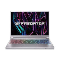 كمبيوتر محمول للألعاب Acer Predator Triton (الجيل الثالث عشر) Intel Core i7، ذاكرة وصول عشوائي 16 جيجابايت، سعة تخزين 512 جيجابايت SSD - فضي لامع