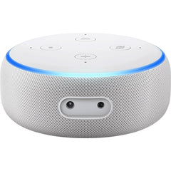 Amazon Echo Dot (الجيل الثالث) مكبر صوت ذكي مع ساعة - حجر رملي